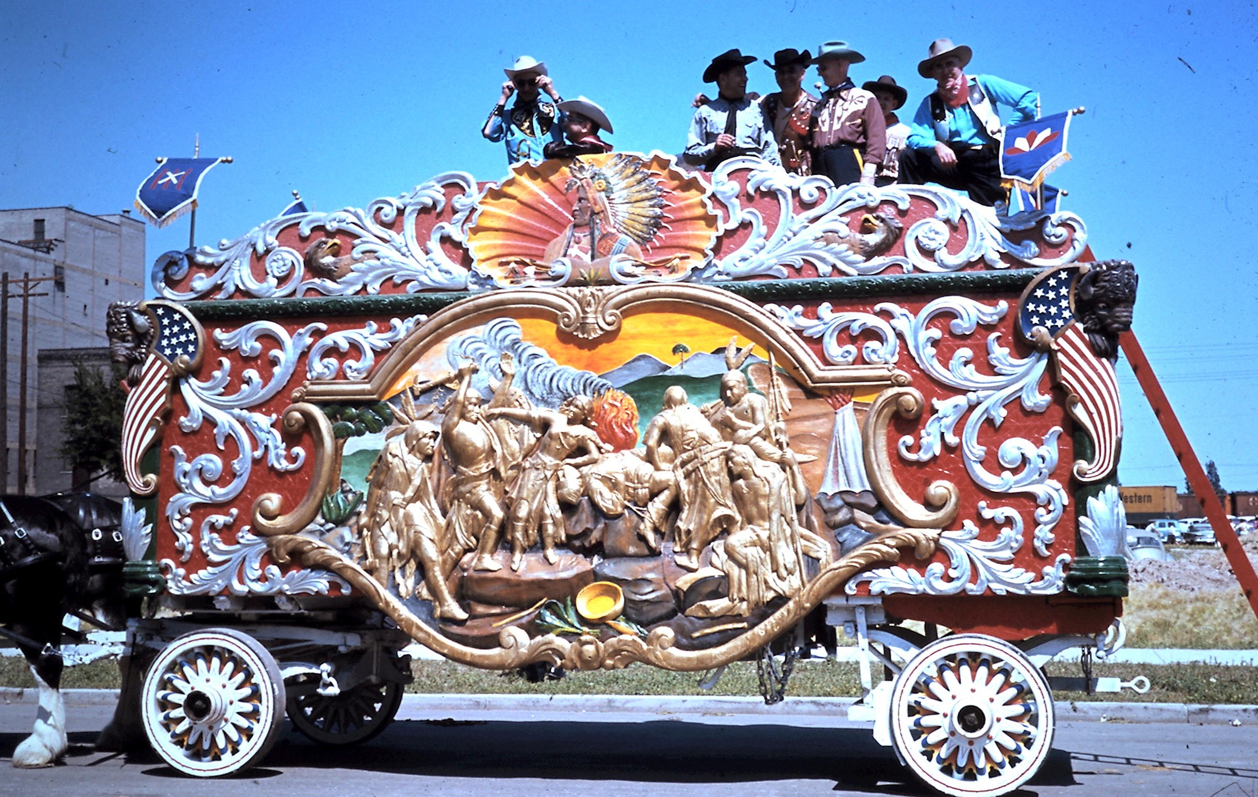 Pawnee Bill Circus Wagon