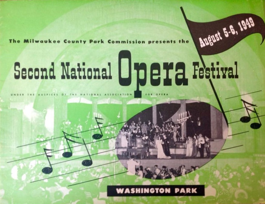 Second National Opera Playbill 1949